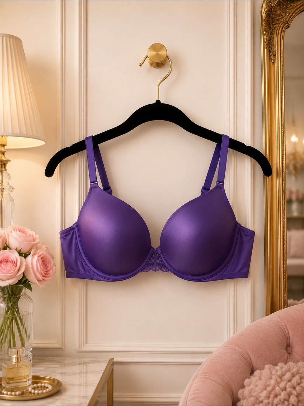 🛍️Maidenform Wired Push-up Vibrant Purple Bra